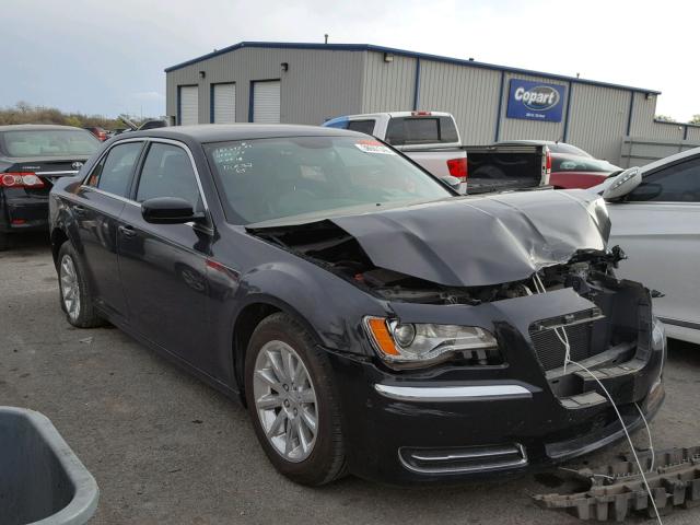 2C3CCAAG4EH283158 - 2014 CHRYSLER 300 BLACK photo 1