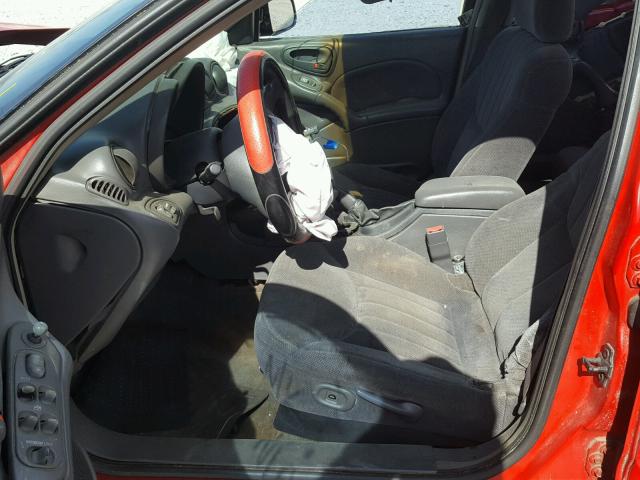 1G2NF52E8YC503333 - 2000 PONTIAC GRAND AM S Կարմիր լուսանկար 5