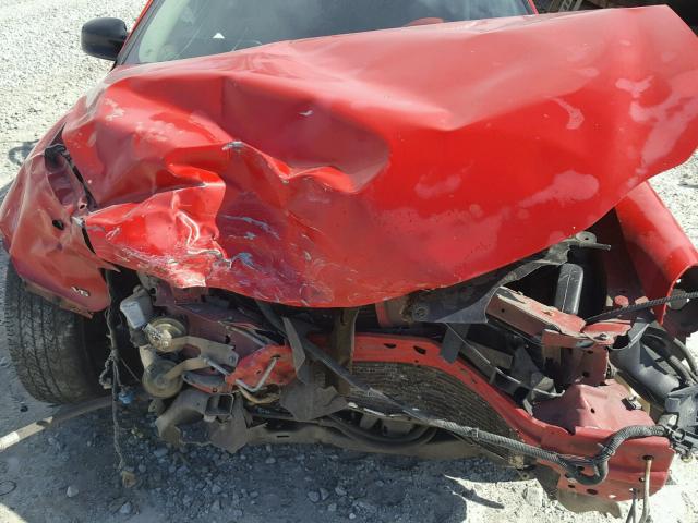 1G2NF52E8YC503333 - 2000 PONTIAC GRAND AM S Կարմիր լուսանկար 7