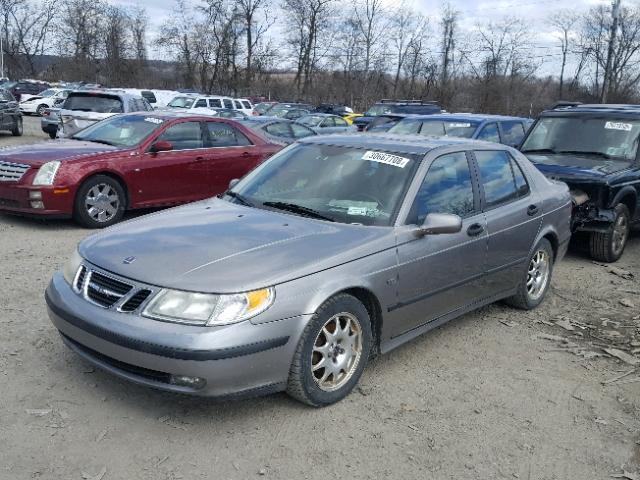 YS3ED49A353515246 - 2005 SAAB 9-5 ARC GRAY photo 2