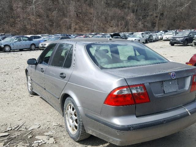 YS3ED49A353515246 - 2005 SAAB 9-5 ARC GRAY photo 3