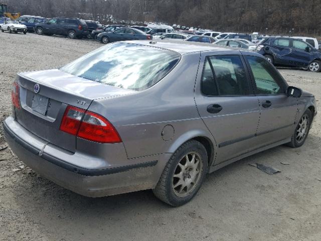 YS3ED49A353515246 - 2005 SAAB 9-5 ARC GRAY photo 4