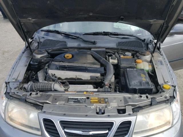 YS3ED49A353515246 - 2005 SAAB 9-5 ARC GRAY photo 7