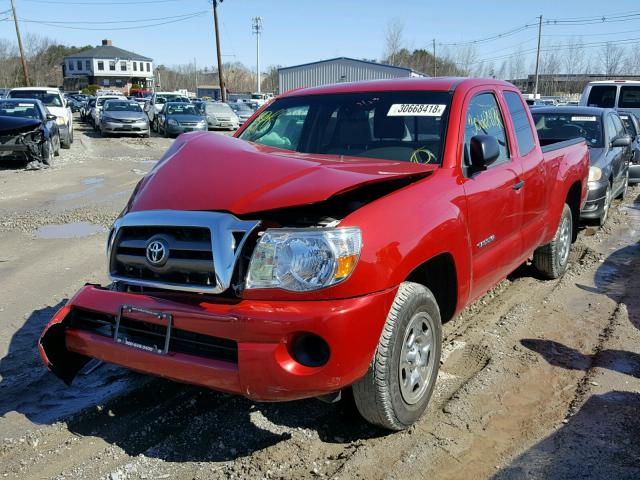 5TETX4CN1AZ701302 - 2010 TOYOTA TACOMA ACC RED photo 2