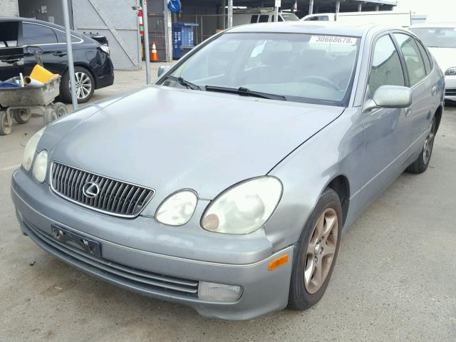 JT8BD69SX20152695 - 2002 LEXUS GS 300 GRAY photo 2