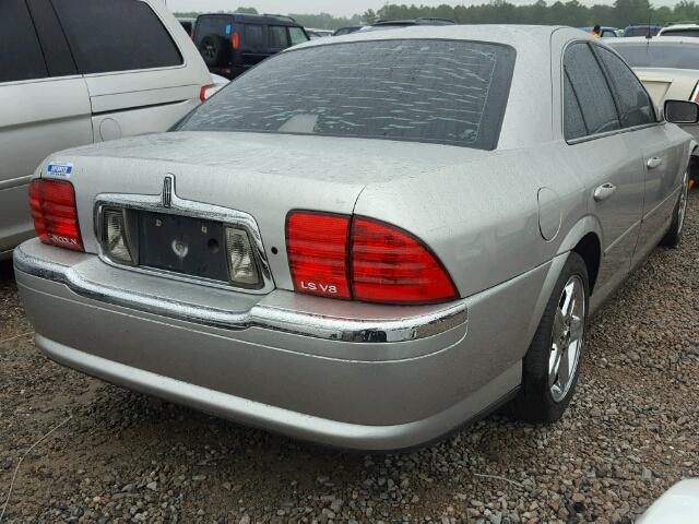 1LNHM87A92Y687869 - 2002 LINCOLN LS SILVER photo 4