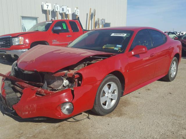 2G2WP552281186125 - 2008 PONTIAC GRAND PRIX 红色 照片 2