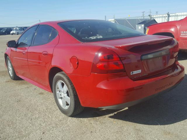 2G2WP552281186125 - 2008 PONTIAC GRAND PRIX 红色 照片 3