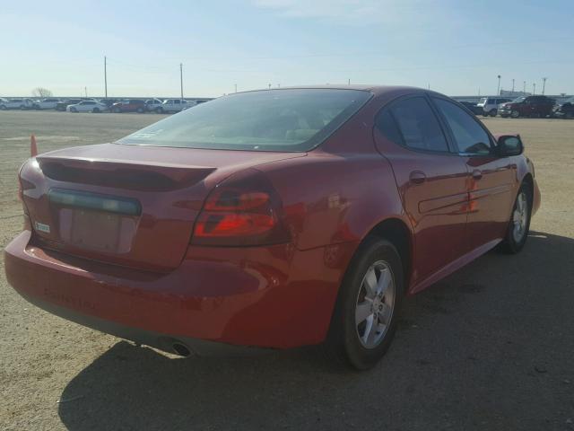 2G2WP552281186125 - 2008 PONTIAC GRAND PRIX 红色 照片 4