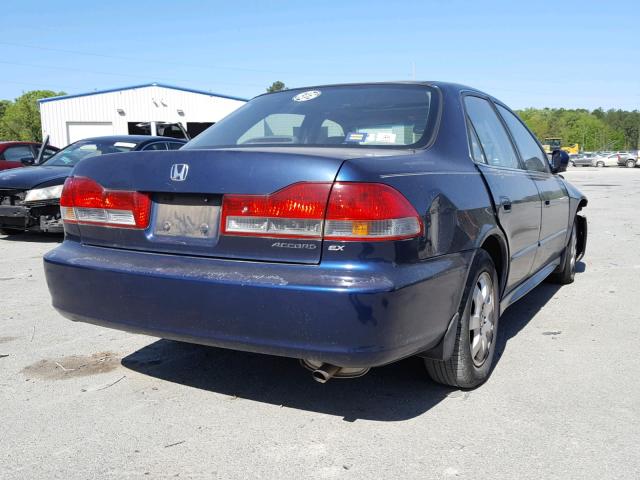 1HGCG56651A146845 - 2001 HONDA ACCORD EX BLUE photo 4