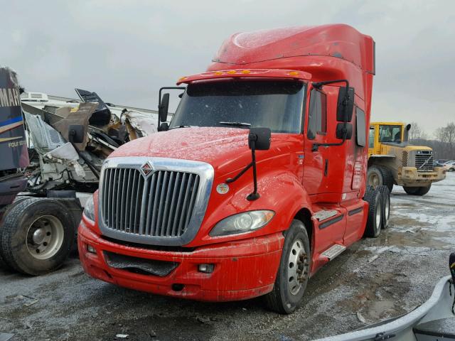 3HSDJSJR7CN663043 - 2012 INTERNATIONAL PROSTAR RED photo 2