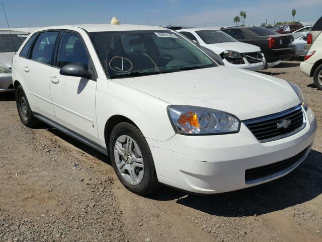 1G1ZS68NX7F204812 - 2007 CHEVROLET MALIBU MAX WHITE photo 1