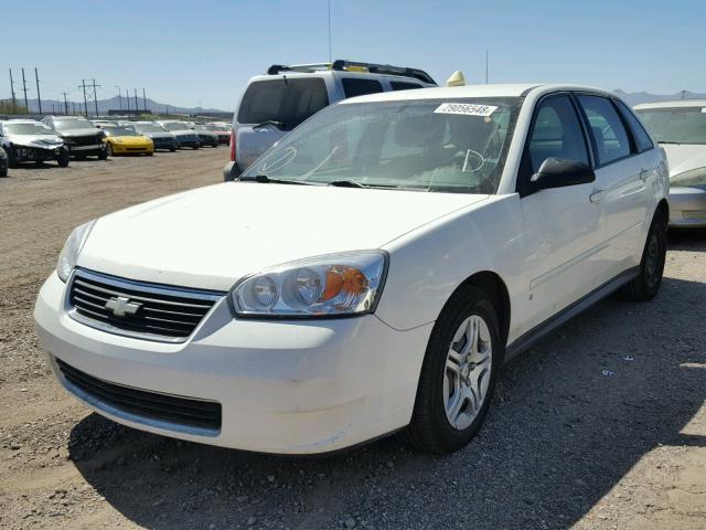 1G1ZS68NX7F204812 - 2007 CHEVROLET MALIBU MAX 白色 照片 2