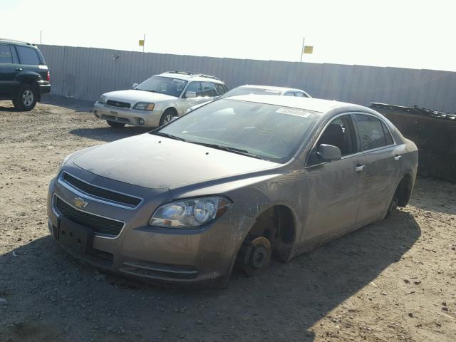 1G1ZC5E08CF214877 - 2012 CHEVROLET MALIBU 1LT 棕色 照片 2