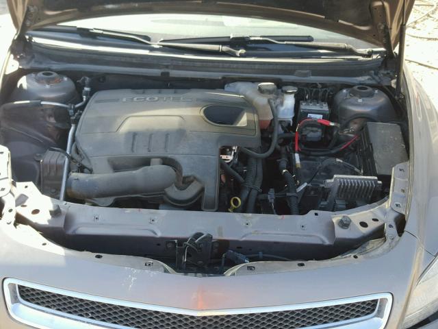 1G1ZC5E08CF214877 - 2012 CHEVROLET MALIBU 1LT 棕色 照片 7