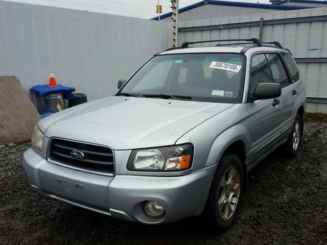 JF1SG65614H746832 - 2004 SUBARU FORESTER 2 SILVER photo 2