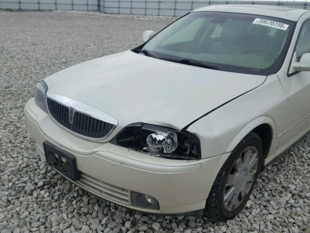 1LNHM87A44Y625010 - 2004 LINCOLN LS 奶油色 照片 9