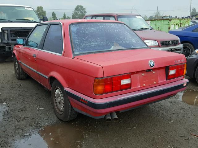 WBAAA2309K4259474 - 1989 BMW 325 I AUTO RED photo 3