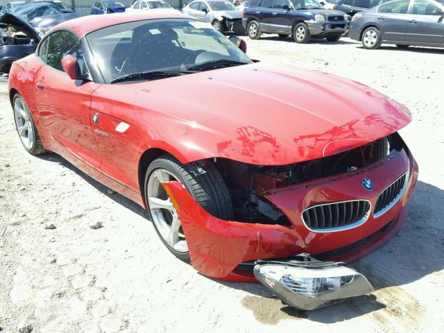 WBALM5C55BE379795 - 2011 BMW Z4 SDRIVE3 RED photo 1