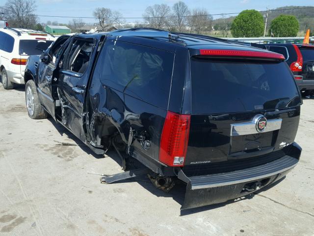 1GYFK66838R143059 - 2008 CADILLAC ESCALADE E BLACK photo 3