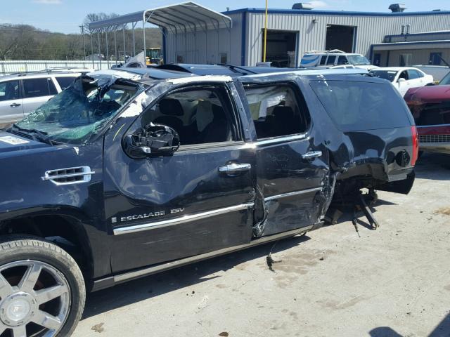 1GYFK66838R143059 - 2008 CADILLAC ESCALADE E BLACK photo 9
