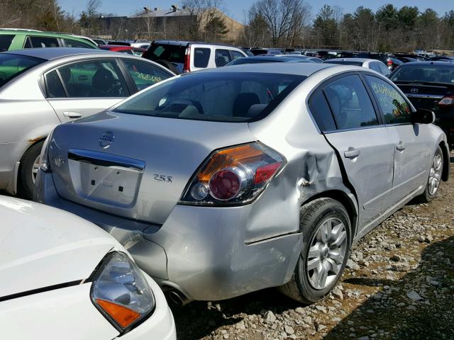 1N4AL2AP5AN498600 - 2010 NISSAN ALTIMA BAS SILVER photo 4