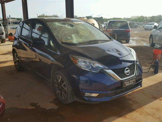 3N1CE2CP1HL377036 - 2017 NISSAN VERSA NOTE BLUE photo 1