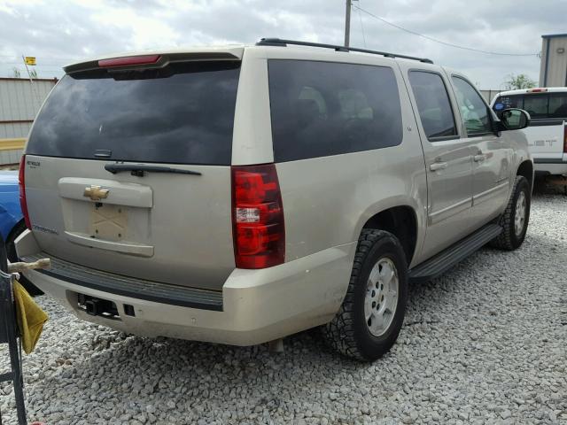 1GNFC16J97J370740 - 2007 CHEVROLET SUBURBAN C GOLD photo 4