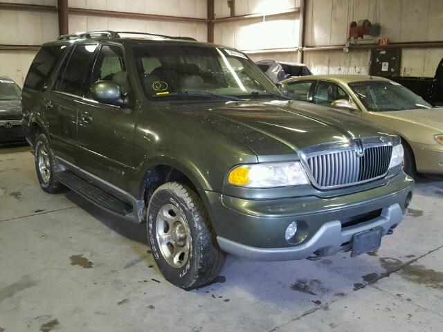 5LMFU28R01LJ21522 - 2001 LINCOLN NAVIGATOR GREEN photo 1