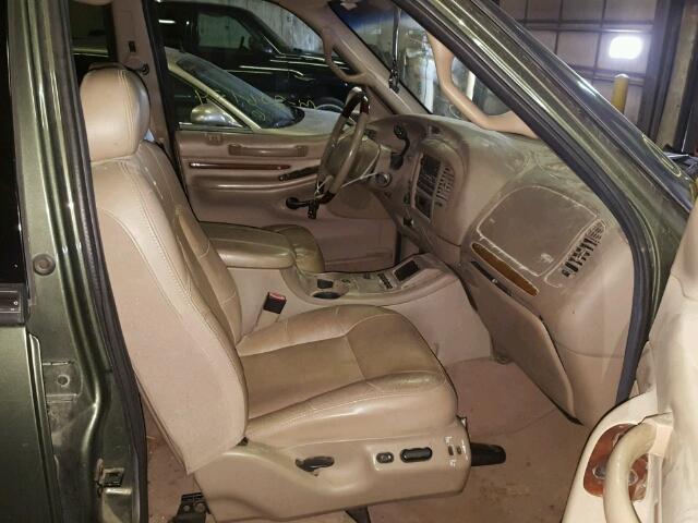 5LMFU28R01LJ21522 - 2001 LINCOLN NAVIGATOR მწვანე ფოტო 5