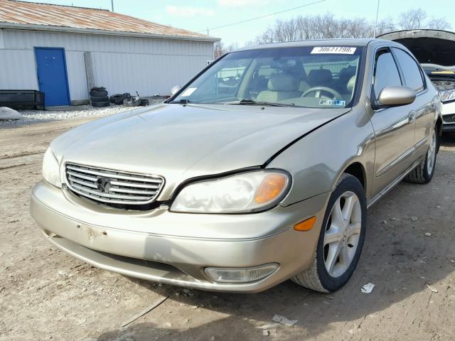 JNKDA31AX2T027195 - 2002 INFINITI I35 BEIGE photo 2