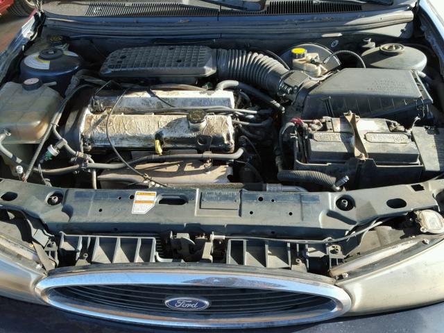 1FAFP6631XK142064 - 1999 FORD CONTOUR SE BLUE photo 7