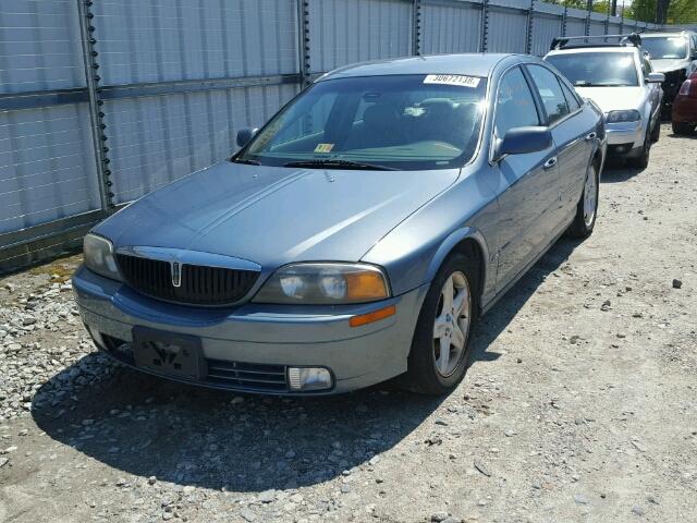 1LNHM86S7YY871842 - 2000 LINCOLN LS BLUE photo 2