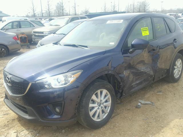 JM3KE2CE7D0136023 - 2013 MAZDA CX-5 TOURI BLUE photo 9