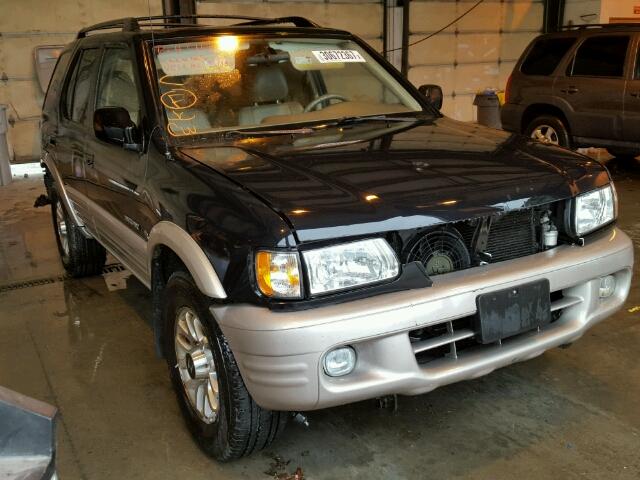 4S6DM58WX24400111 - 2002 HONDA PASSPORT E 黑色 照片 1