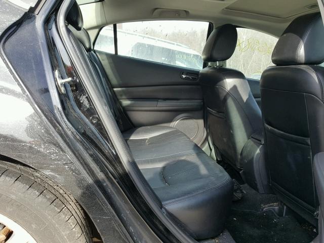 1YVHZ8CH2A5M00813 - 2010 MAZDA 6 I Noir photo 6