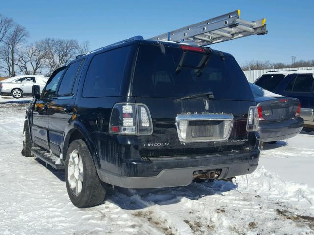 5LMFU28R93LJ48138 - 2003 LINCOLN NAVIGATOR BLACK photo 3