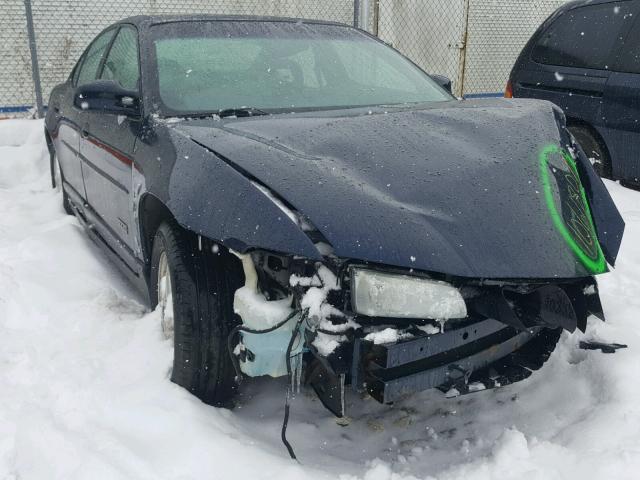 1G2WR52112F133390 - 2002 PONTIAC GRAND PRIX BLUE photo 1