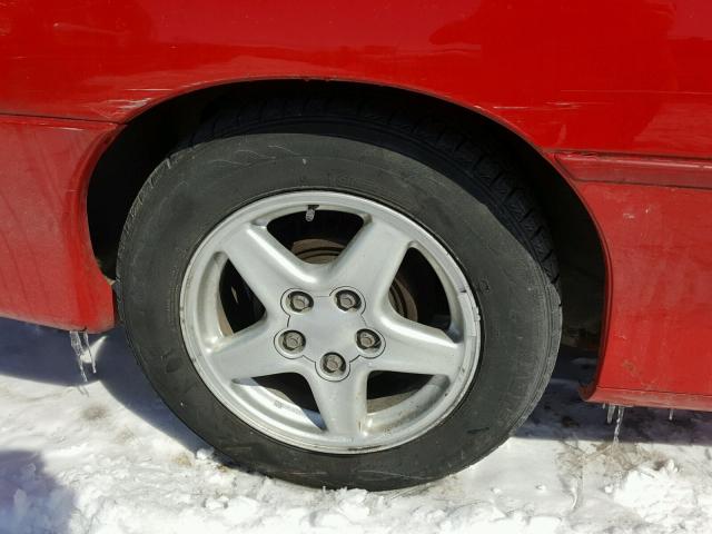 2G1FP32K5V2127041 - 1997 CHEVROLET CAMARO BAS წითელი ფოტო 9