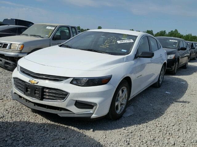 1G1ZB5ST7HF228150 - 2017 CHEVROLET MALIBU LS თეთრი ფოტო 2