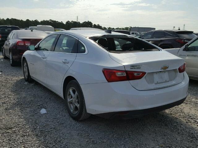 1G1ZB5ST7HF228150 - 2017 CHEVROLET MALIBU LS თეთრი ფოტო 3