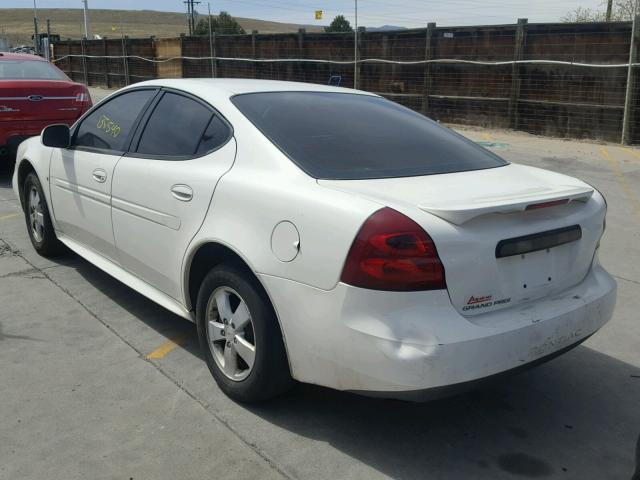 2G2WP552881122770 - 2008 PONTIAC GRAND PRIX WHITE photo 3