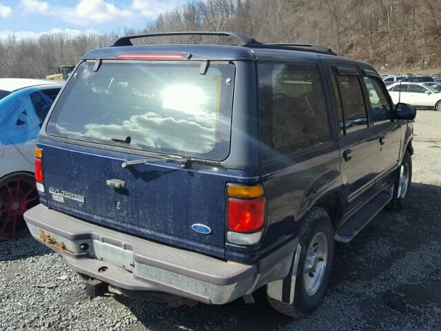 1FMDU34XXTUB54027 - 1996 FORD EXPLORER BLUE photo 4