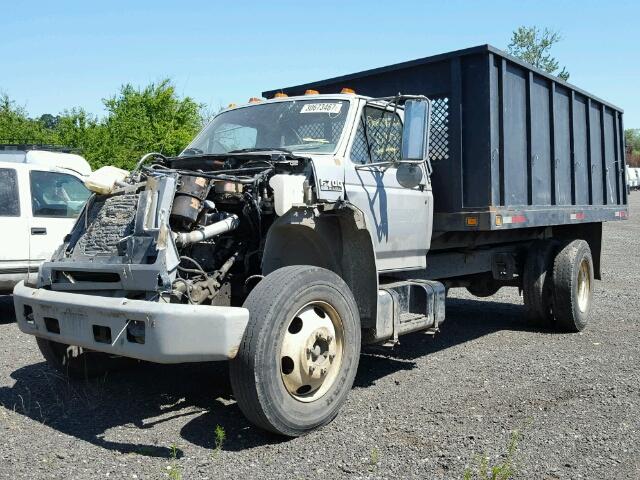 1FDNK74C4RVA19871 - 1994 FORD F700 F GRAY photo 2