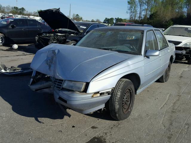 1G1LD5540SY104897 - 1995 CHEVROLET CORSICA GRAY photo 2