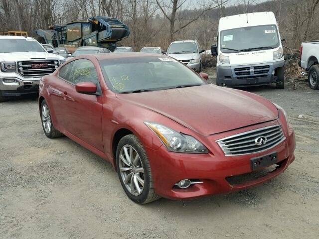 JN1CV6EL1EM132269 - 2014 INFINITI Q60 JOURNE RED photo 1