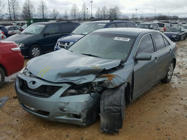 4T1BE46K19U893243 - 2009 TOYOTA CAMRY BASE GREEN photo 2