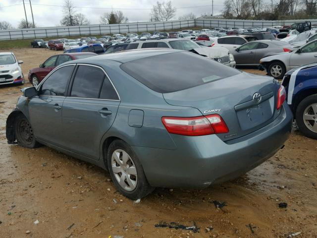 4T1BE46K19U893243 - 2009 TOYOTA CAMRY BASE GREEN photo 3