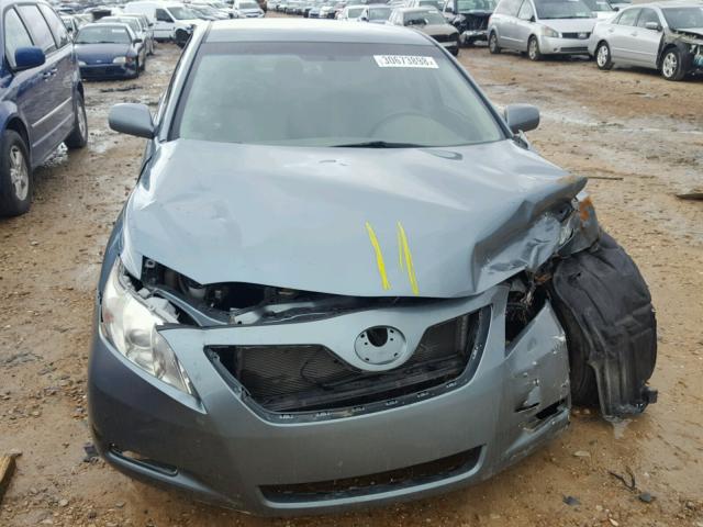 4T1BE46K19U893243 - 2009 TOYOTA CAMRY BASE GREEN photo 7