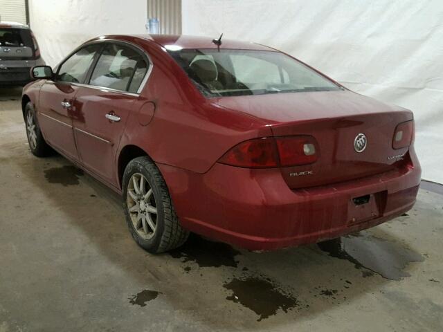 1G4HD57226U241101 - 2006 BUICK LUCERNE CX RED photo 3